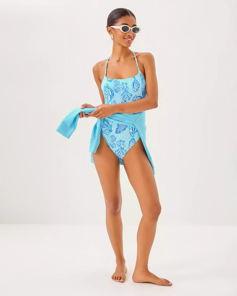 Vinita One - Piece SwimsuitHeartland Retail ItemsLILLY PULITZERThe Printed Peach Savannah