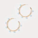 Wave n Sea Hoop EarringsHeartland Retail ItemsLILLY PULITZERThe Printed Peach Savannah