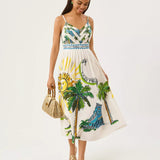Wendley Midi DressWomen - Dresses - Fit & Flare DressesLILLY PULITZERThe Printed Peach Savannah
