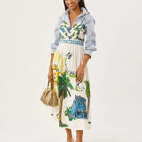 Wendley Midi DressWomen - Dresses - Fit & Flare DressesLILLY PULITZERThe Printed Peach Savannah
