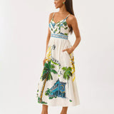 Wendley Midi DressWomen - Dresses - Fit & Flare DressesLILLY PULITZERThe Printed Peach Savannah