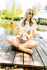 White Mimosa Icon TeeHeartland Retail ItemsQueen of SparklesThe Printed Peach Savannah