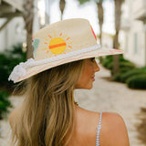 White Palm - NoveltyTipsy ThreadsThe Printed Peach Savannah