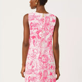 Wister Stretch Shift DressWomen - Dresses - Straight DressesLILLY PULITZERThe Printed Peach Savannah