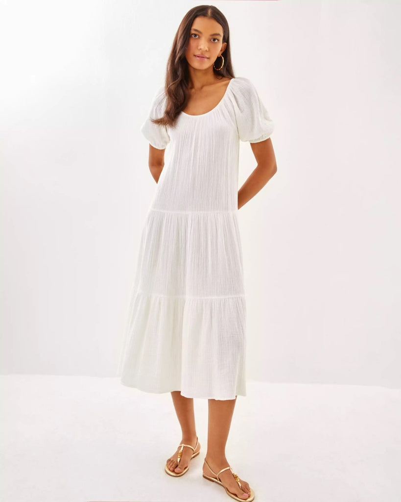 Zemini Maxi Dress Cover - UpHeartland Retail ItemsLILLY PULITZERThe Printed Peach Savannah