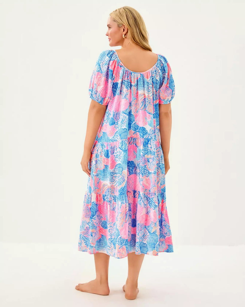 Zemini Maxi Dress Cover - UpHeartland Retail ItemsLILLY PULITZERThe Printed Peach Savannah