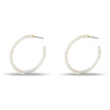 Freshwater Pearl Medium HoopHeartland Retail ItemsLele SadoughiThe Printed Peach Savannah