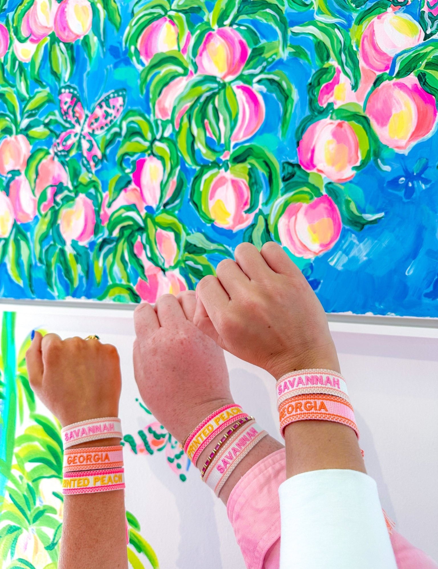 Georgia BraceletHeartland Retail ItemsKenzie CollectiveThe Printed Peach Savannah