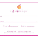 Gift CardsGift CardsThe Printed Peach SavannahThe Printed Peach Savannah