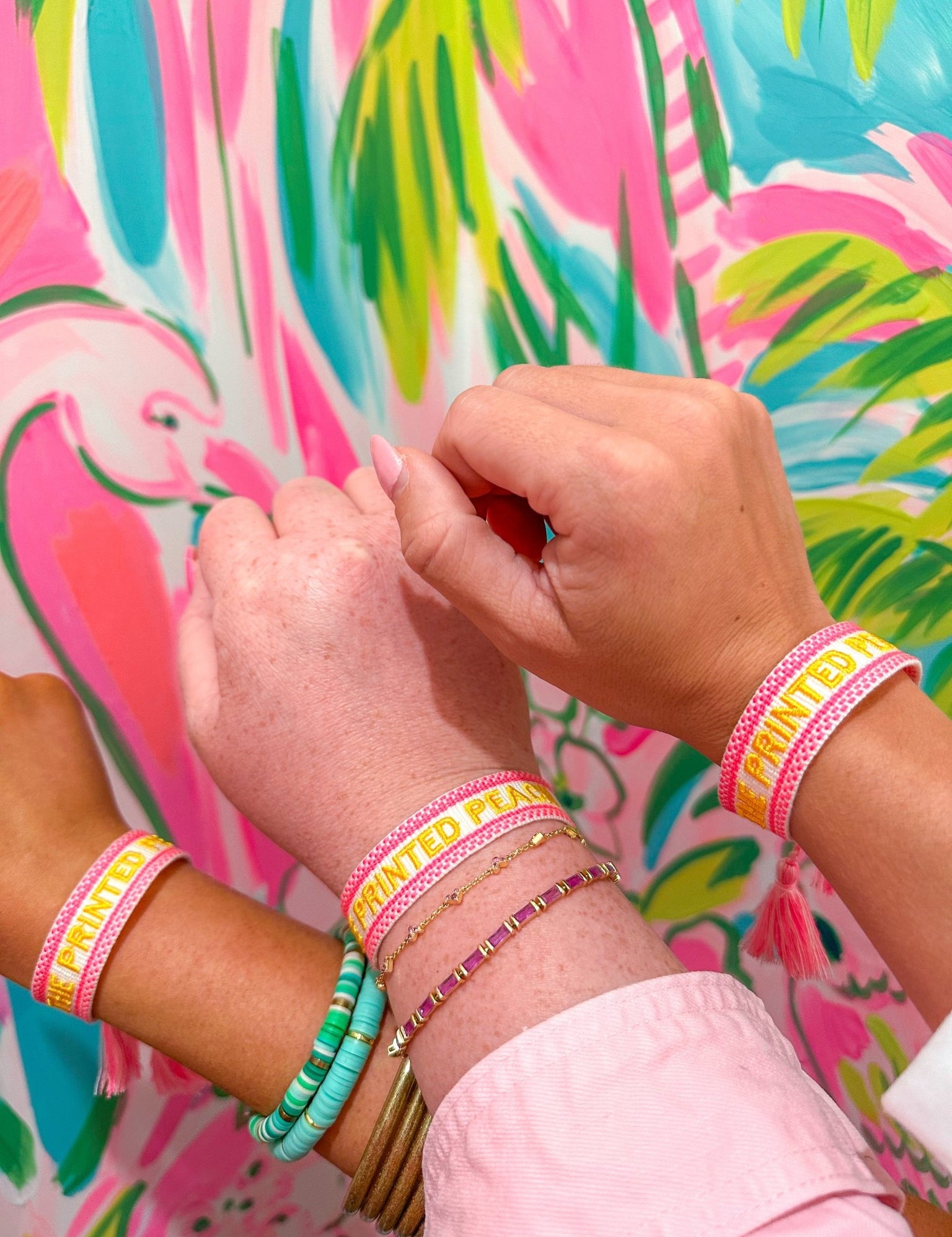 The Printed Peach BraceletHeartland Retail ItemsKenzie CollectiveThe Printed Peach Savannah